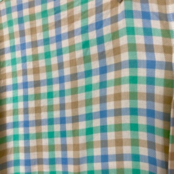 Banana Republic and Vineyard Vines Men's Button Down Plaid Slim Fit Bundle Sz: M - Picture 5 of 14